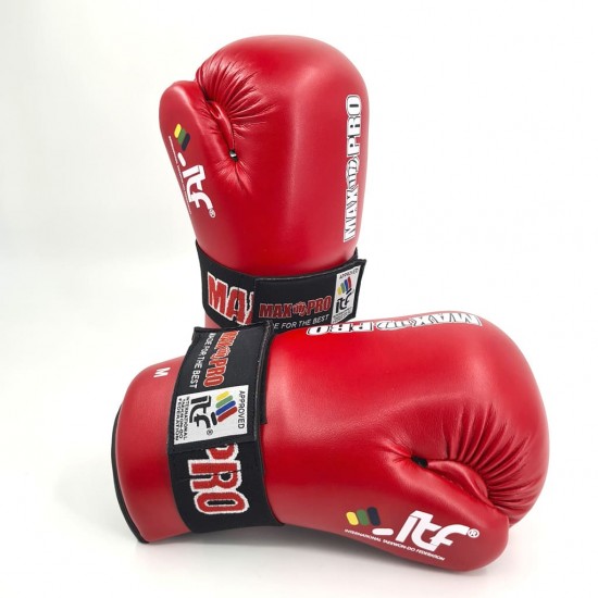 Перчатки ИТФ MAXPRO FIGHT ITF аккредитованы