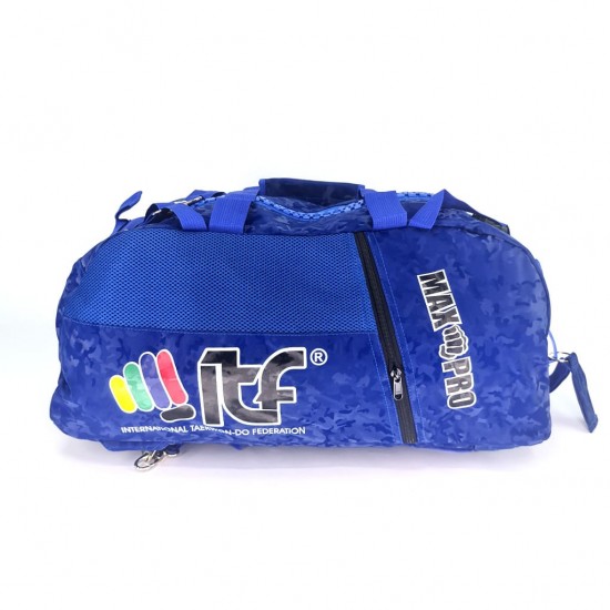 Сумка-рюкзак для Тхэквондо ИТФ MAXPRO VELOUR CAMOUFLAGE M 60x28x27см ITF с большим замком