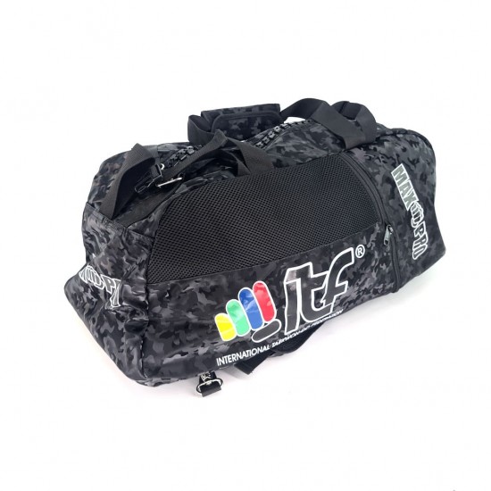 Сумка-рюкзак для Тхэквондо ИТФ MAXPRO VELOUR CAMOUFLAGE M 60x28x27см ITF с большим замком